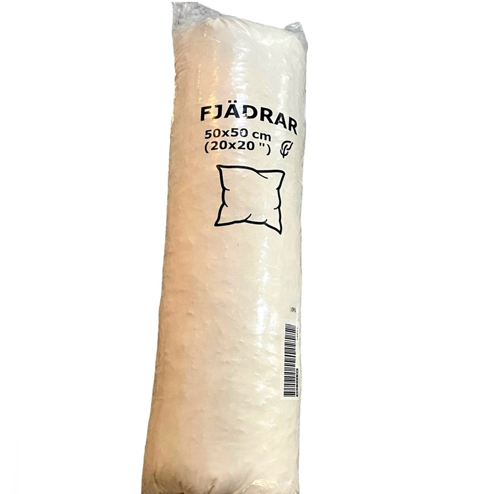 Set of 2 IKEA 20”x20” Down Throw Pillow Inserts